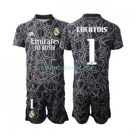 Maillot de Foot Real Madrid Courtois 1 Extérieur Gardien 2022-23 - Enfant
